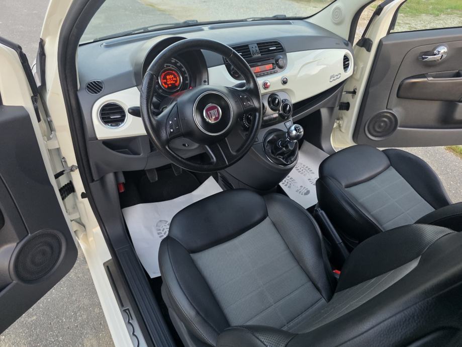 FIAT 500 1,2 8V...KLIMA...KOŽA...ALU FELGE...NEMA PRIJENOSA !, fotografija 11