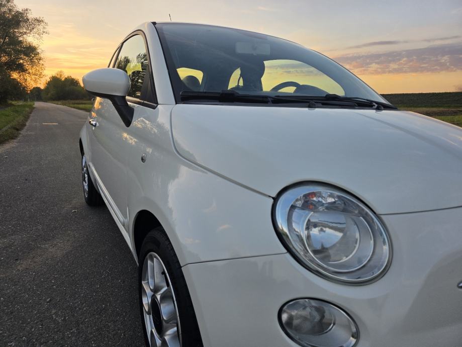 FIAT 500 1,2 8V...KLIMA...KOŽA...ALU FELGE...NEMA PRIJENOSA !, fotografija 9