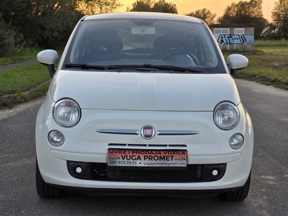 FIAT 500 1,2 8V...KLIMA...KOŽA...ALU FELGE...NEMA PRIJENOSA !, fotografija 10