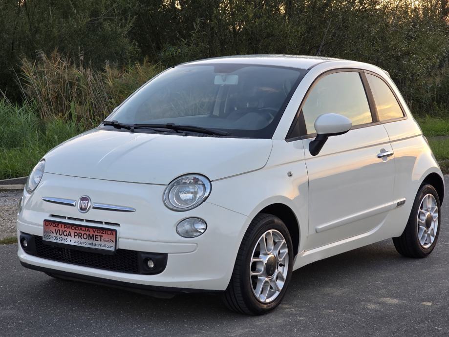FIAT 500 1,2 8V...KLIMA...KOŽA...ALU FELGE...NEMA PRIJENOSA !, fotografija 19