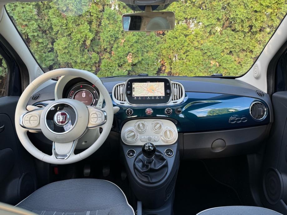 FIAT 500 1.2 8V LOUNGE- NAVI- DIGITALNI SAT- JAMSTVO, MOGUĆNOST LEASI, fotografija 10