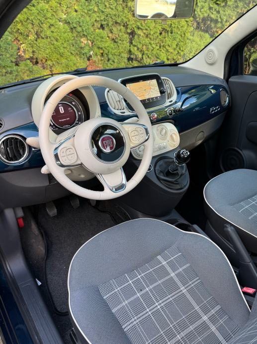 FIAT 500 1.2 8V LOUNGE- NAVI- DIGITALNI SAT- JAMSTVO, MOGUĆNOST LEASI, fotografija 12