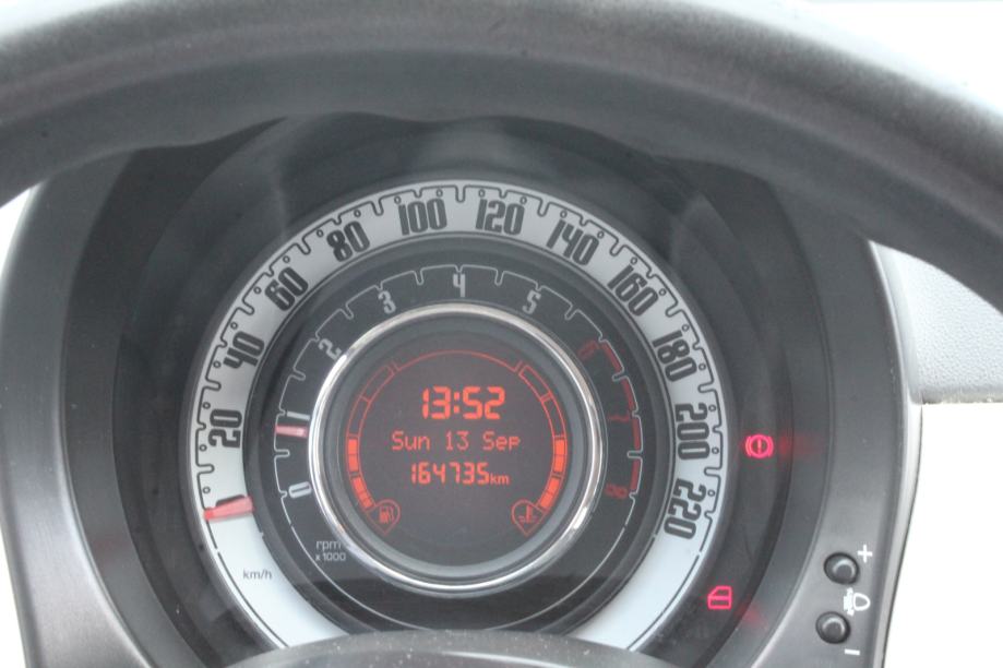 Fiat 500 1,2 8V, fotografija 14