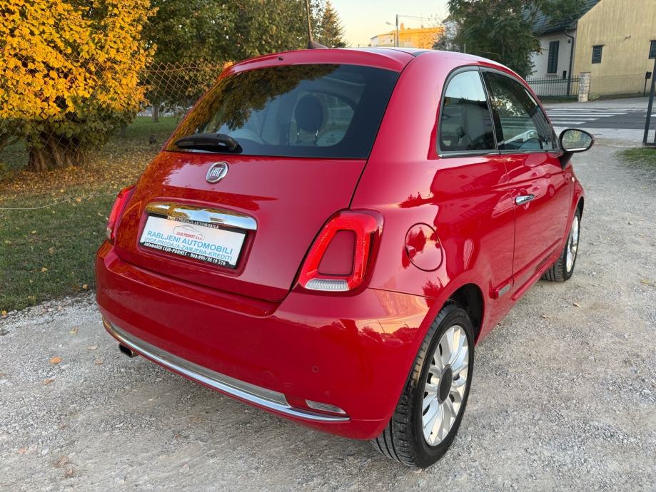 FIAT 500 1.2 8V-V+M SERVIS-LED-PANO-CARPLAY-NEMA 5%, fotografija 6