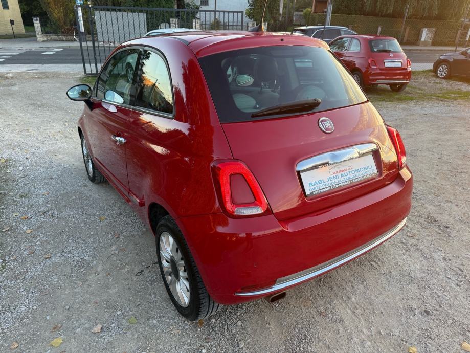FIAT 500 1.2 8V-V+M SERVIS-LED-PANO-CARPLAY-NEMA 5%, fotografija 8