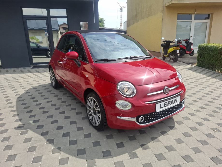 Fiat 500C CABRIO 1.2 2017god KLIMA PDC MF 134tkm jamstvo, fotografija 4