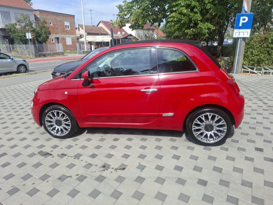 Fiat 500C CABRIO 1.2 2017god KLIMA PDC MF 134tkm jamstvo, fotografija 5
