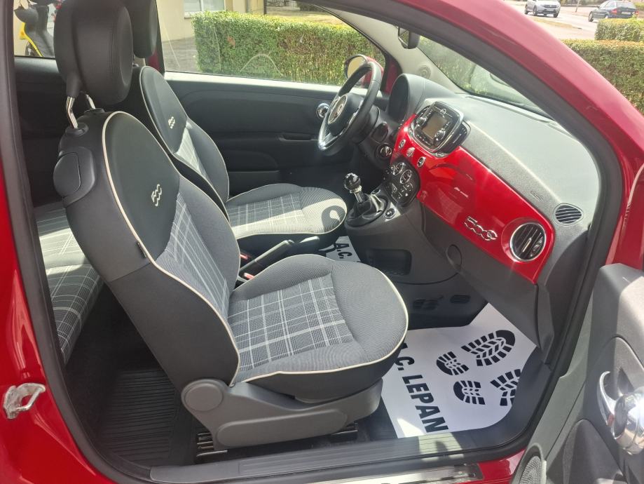 Fiat 500C CABRIO 1.2 2017god KLIMA PDC MF 134tkm jamstvo, fotografija 11