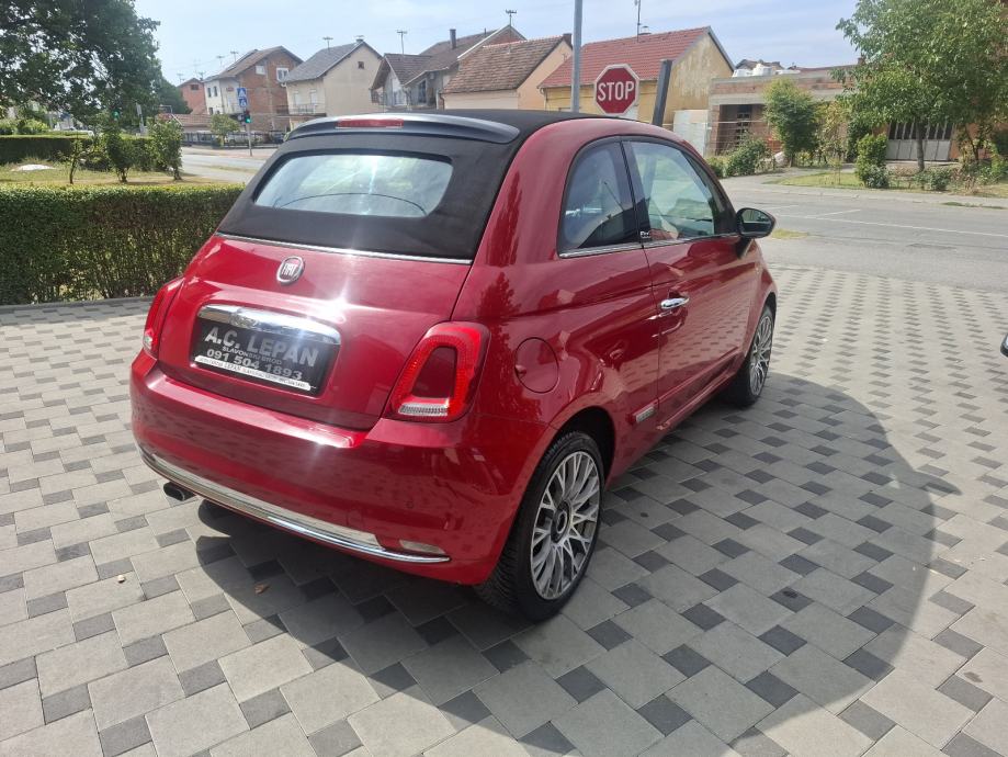 Fiat 500C CABRIO 1.2 2017god KLIMA PDC MF 134tkm jamstvo, fotografija 8