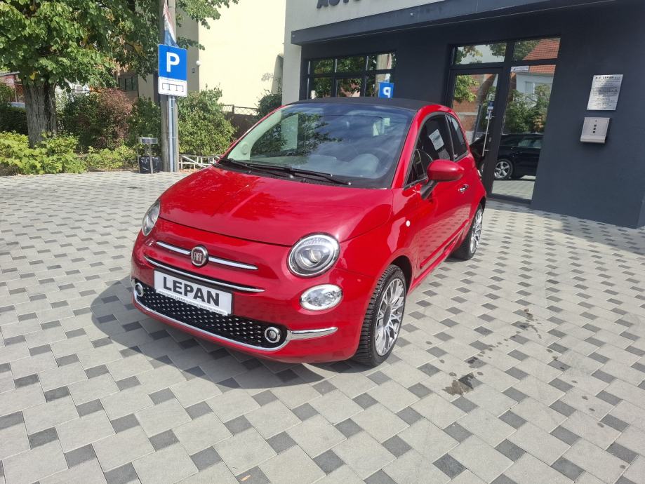 Fiat 500C CABRIO 1.2 2017god KLIMA PDC MF 134tkm jamstvo, fotografija 3