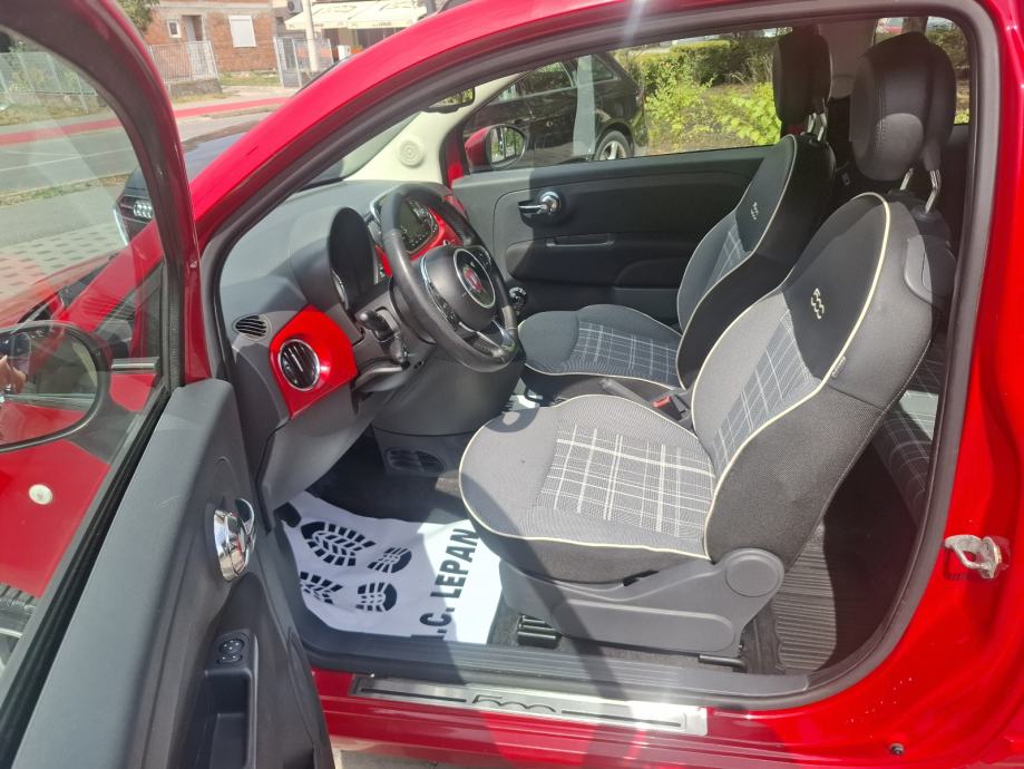Fiat 500C CABRIO 1.2 2017god KLIMA PDC MF 134tkm jamstvo, fotografija 12