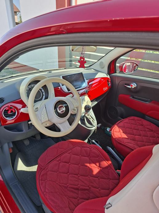 Fiat 500, 1.2 Benzin 69 KS 2010 godina, fotografija 13