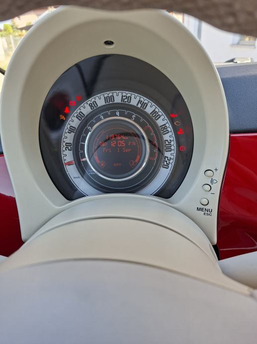 Fiat 500, 1.2 Benzin 69 KS 2010 godina, fotografija 16