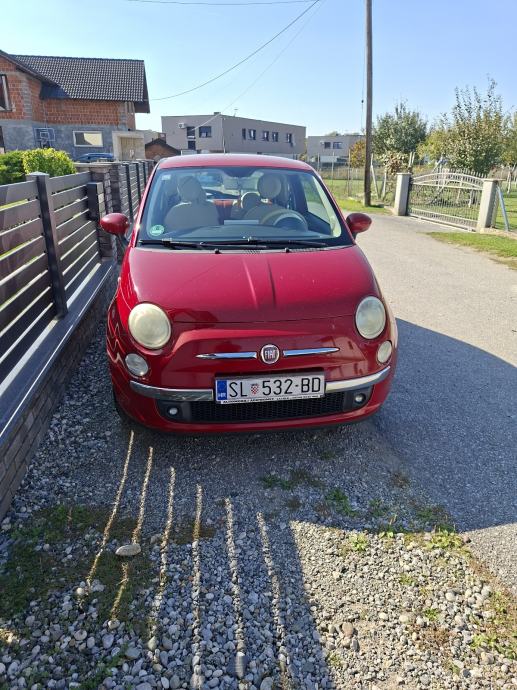 Fiat 500, 1.2 Benzin 69 KS 2010 godina, fotografija 2