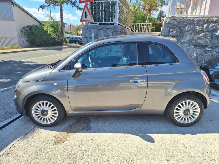 Fiat 500 500 1,2 8V PANORAMSKI KROV(‼️83.000 Km), fotografija 7