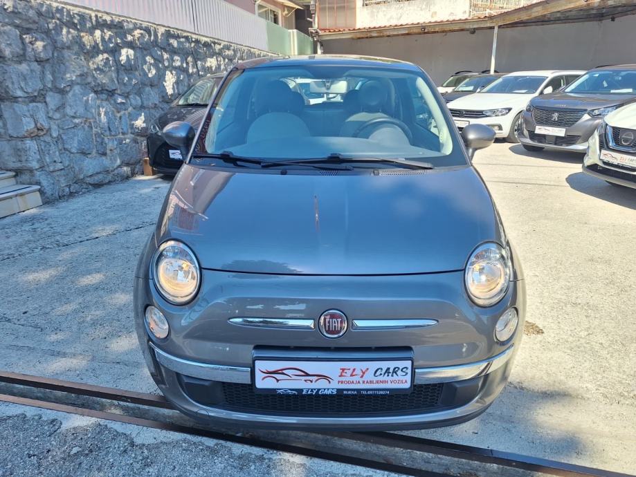 Fiat 500 500 1,2 8V PANORAMSKI KROV(‼️83.000 Km), fotografija 8