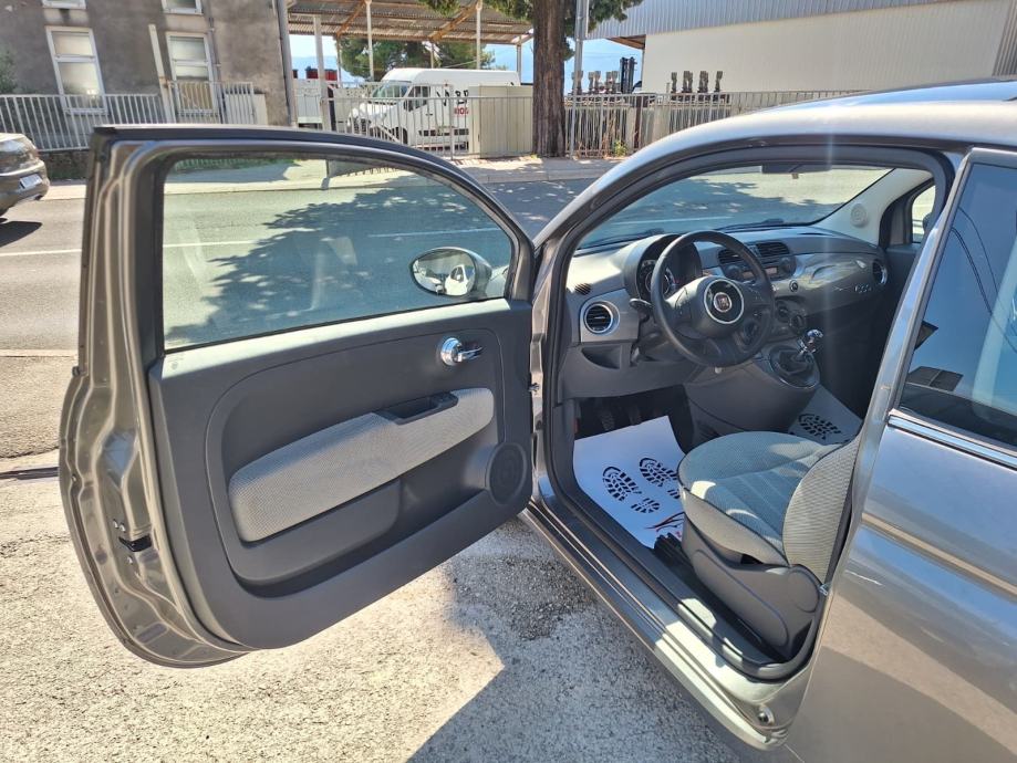 Fiat 500 500 1,2 8V PANORAMSKI KROV(‼️83.000 Km), fotografija 10