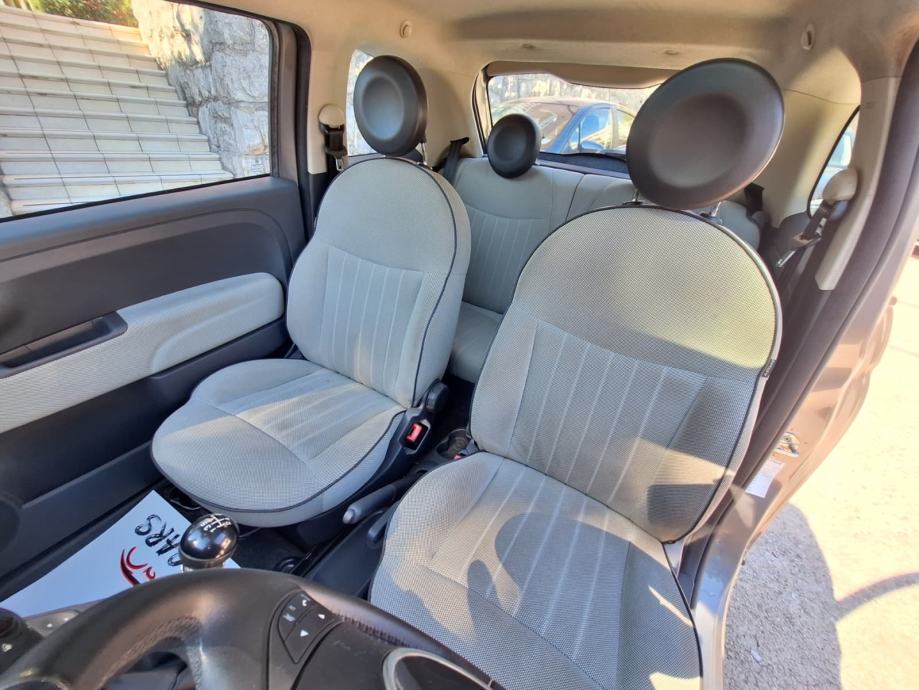 Fiat 500 500 1,2 8V PANORAMSKI KROV(‼️83.000 Km), fotografija 12