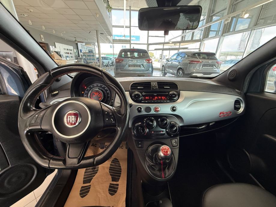 Fiat 500 S 1,2 8V ALU SPORT SJEDALA 126316 KM, fotografija 10
