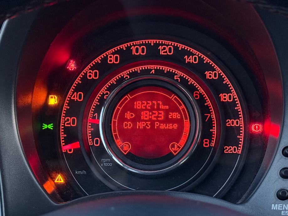 Fiat 500 500C 1,2 8V 2011, fotografija 17