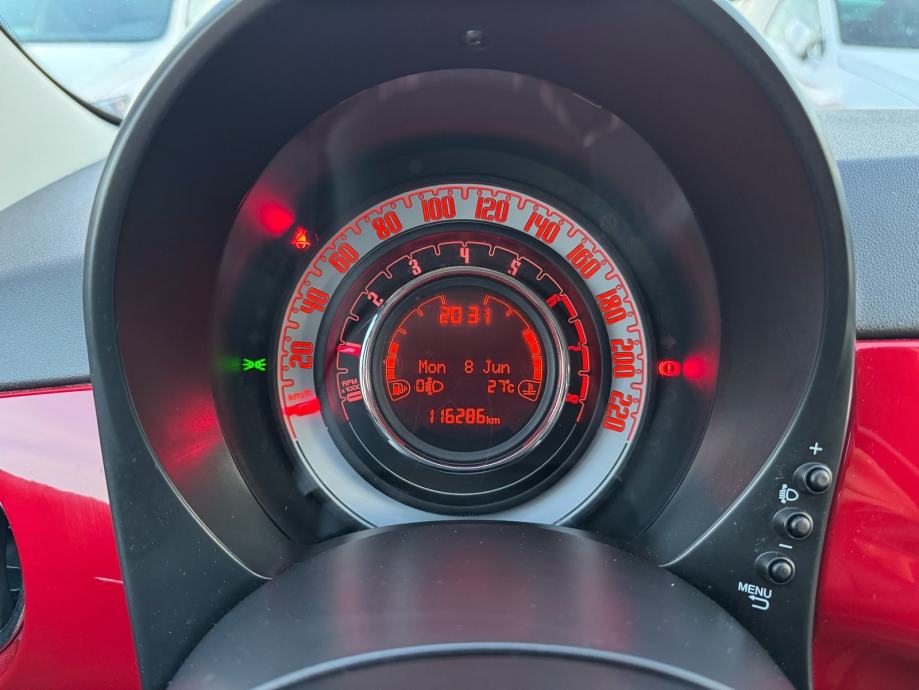 Fiat 500C, TwinAir Benzin, Cabrio, Alu 16”, fotografija 15
