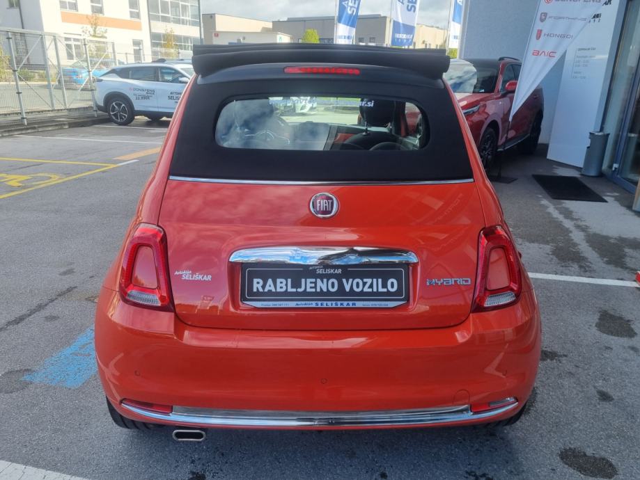 Fiat 500C 1.0 MHEV Dolcevita - SAMO 4.992km - CABRIO, fotografija 6