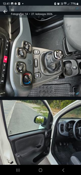 Fiat Panda 1,0 68000 km registrirana 06/2027 9150 eura, fotografija 4