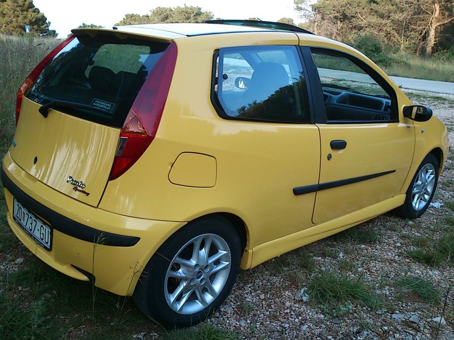 FIAT PUNTO 1,2 16V SPORTING KLIMA ABS. PRODANOOOOOO....., 2000 god.
