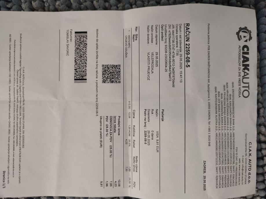 Fiat Punto 1,2, fotografija 11