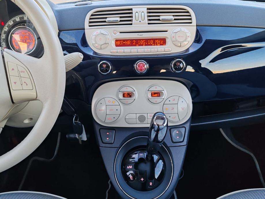 Fiat500 1,2 8V automatik, Lounge, 155000 km, 2011g, kartice do 36 rata, fotografija 14