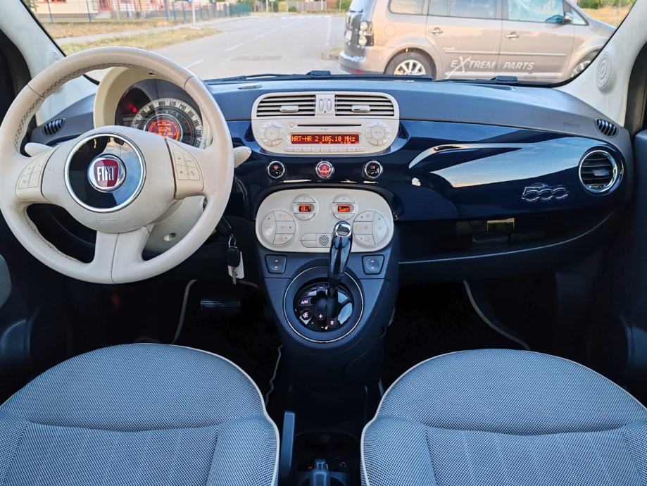 Fiat500 1,2 8V automatik, Lounge, 155000 km, 2011g, kartice do 36 rata, fotografija 12