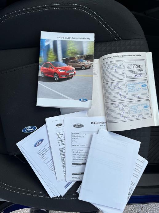 Ford C-Max 1,5 TDCi*1.VL*SERVISNA*MF VOLAN*TEMP*REG 4/27*ODLIČAN*KLIMA, fotografija 12
