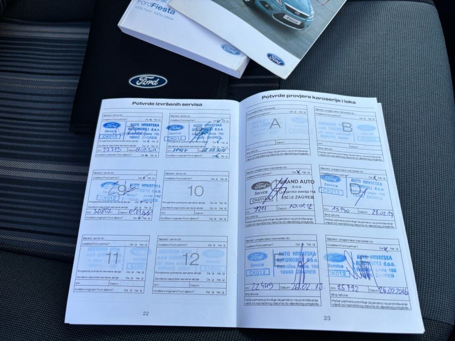Ford Fiesta 1.2 benzin,HR. Auto, 1. Vlasnik,52ooo kilometara,servisna, fotografija 19