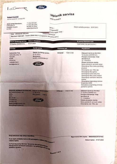 Ford Focus 1,6 - 180.000 km, fotografija 6