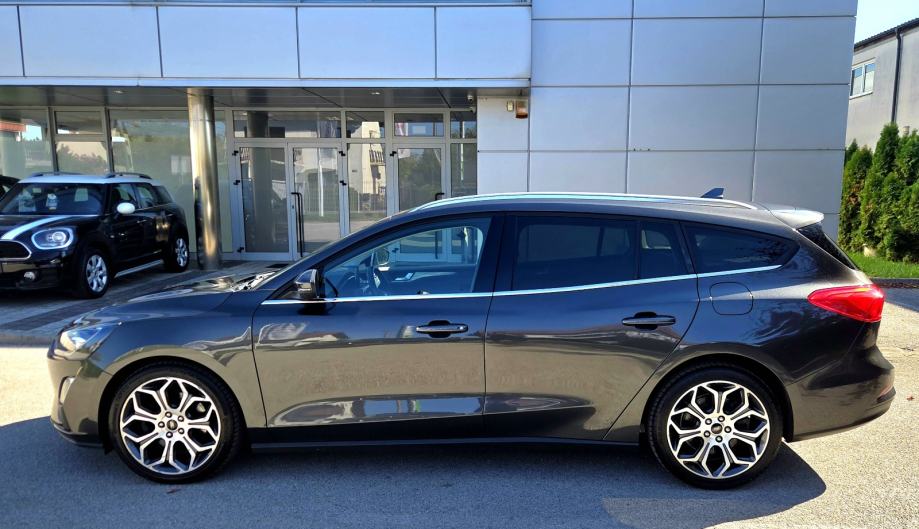 Ford Focus Titanium Diesel AUTOMATIK POLUAUTONOMNA VOŽNJA LED ALU 18, fotografija 5