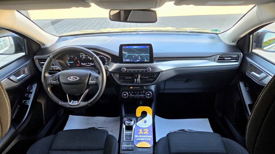Ford Focus Titanium Diesel AUTOMATIK POLUAUTONOMNA VOŽNJA LED ALU 18, fotografija 6