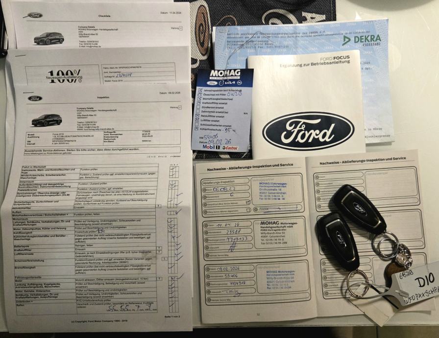 Ford Focus Titanium Diesel AUTOMATIK 66tkm POLUAUTONOMNA VOŽNJA, fotografija 14