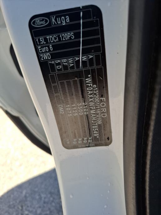 Ford Kuga 1,5 tdci, fotografija 12