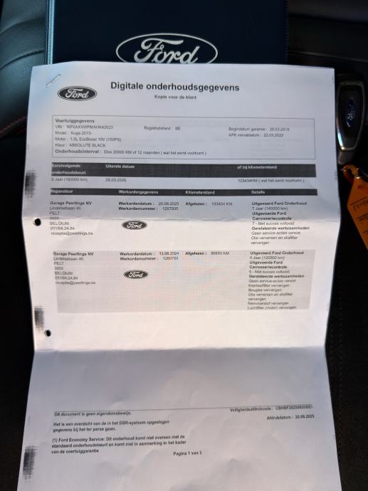 FORD KUGA ST-LINE 1.5 EcoBoost 110 kW / 150 KS, fotografija 19