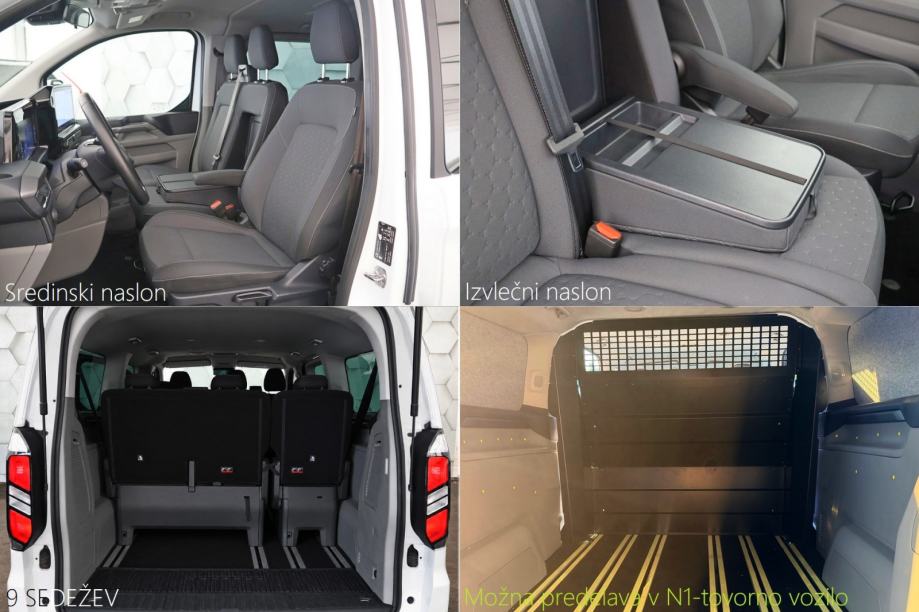 Ford Tourneo Custom L2 2.0TDCi Titanium 150KM VIRTUAL NAVI, fotografija 17