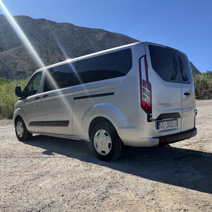 Ford Transit Custom 2.0 TDCi, AUTOMATIK, produžena verzija, 9 sjedala, pogled izvana - slika 3