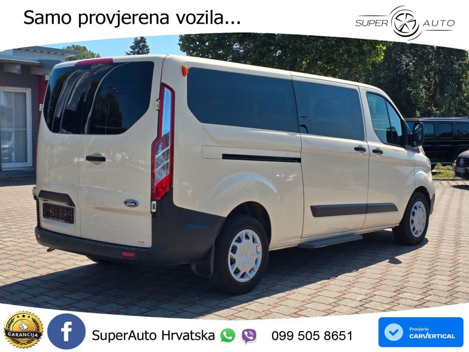 Ford Transit Custom L2 8 sjedala LED+GR SJED+ACC, fotografija 4