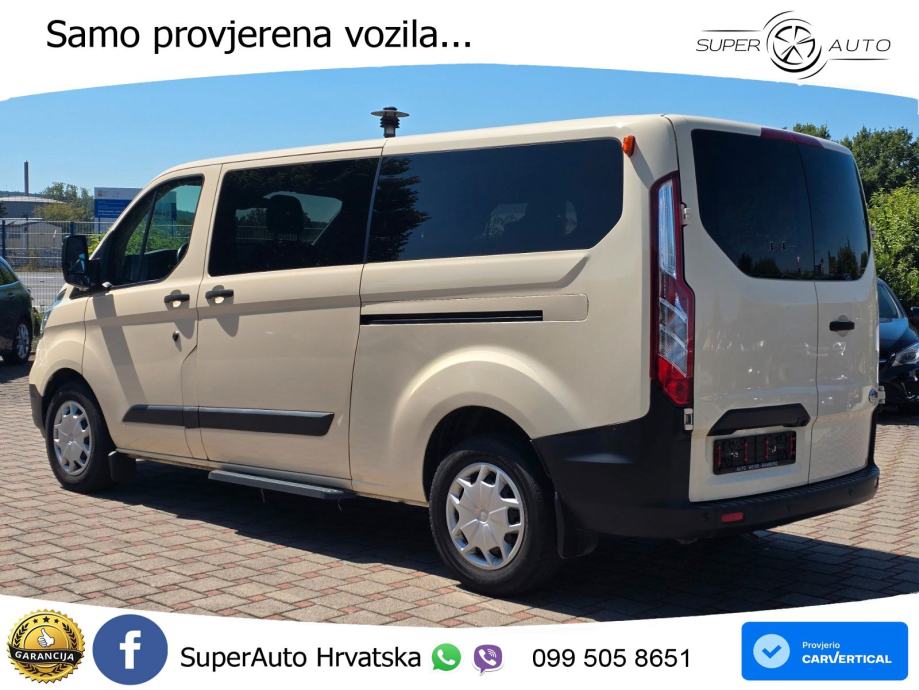 Ford Transit Custom L2 8 sjedala LED+GR SJED+ACC, fotografija 5