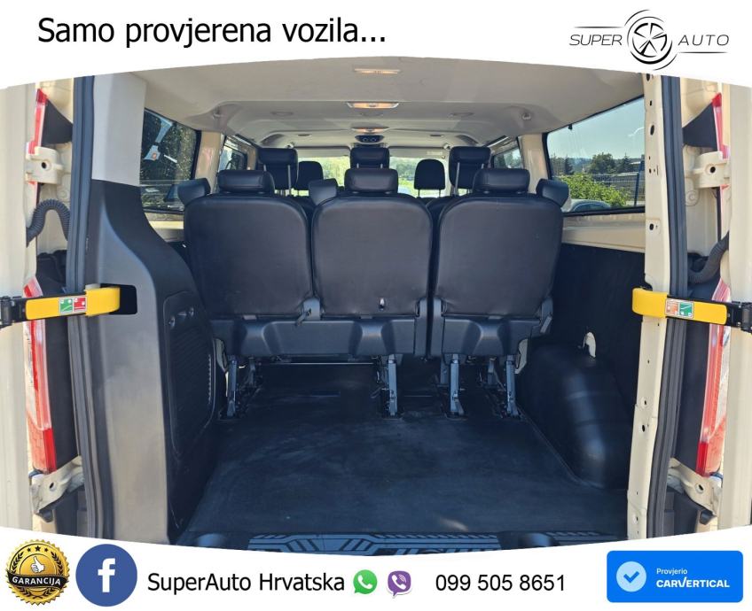 Ford Transit Custom L2 8 sjedala LED+GR SJED+ACC, fotografija 7