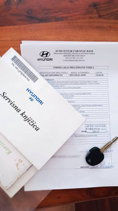 Hyundai Atos Prima1,1 i 2006 god vožen u Split bez hrđe mala potrošnja, pogled izvana - slika 2