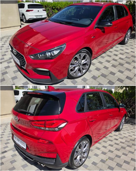 Hyundai i30 1,6 CRDi❗️N-Line❗️FULL LED - ALCANTARA - KAMERA - JAMSTVO, fotografija 9