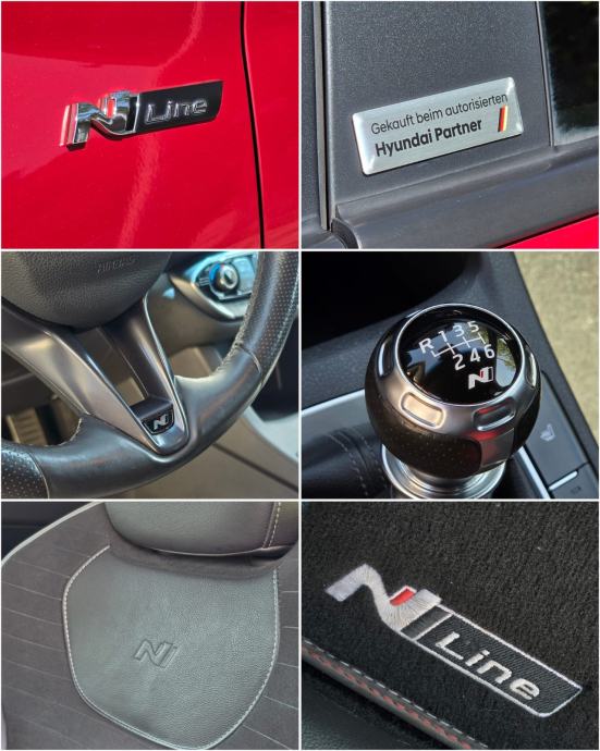 Hyundai i30 1,6 CRDi❗️N-Line❗️FULL LED - ALCANTARA - KAMERA - JAMSTVO, fotografija 12