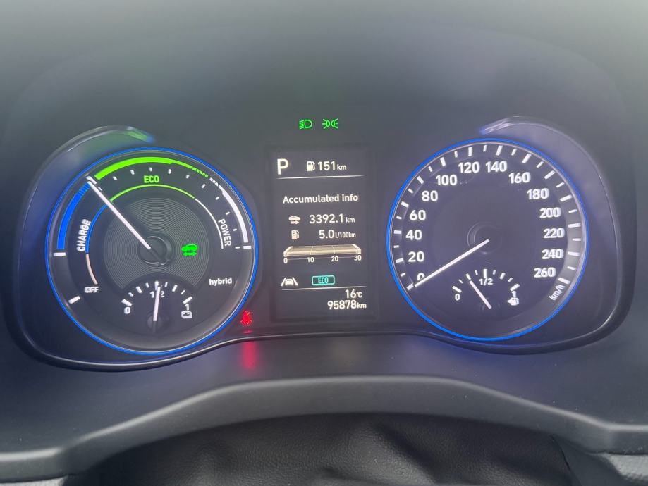 Hyundai Kona 1,6 GDI *HYBRID* *FACELIFT* *KAMERA* * *HR AUTO* *CARPLAY, fotografija 12