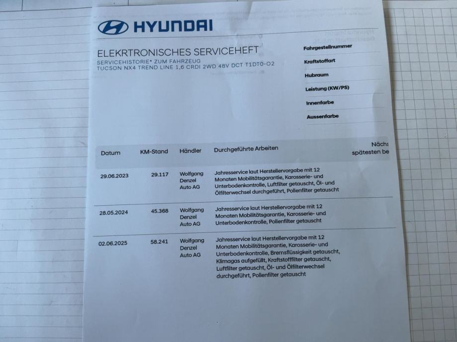 Hyundai Tucson 1,6 CRDi automatik, NAVI, SERVISNA, KAMERA, fotografija 10