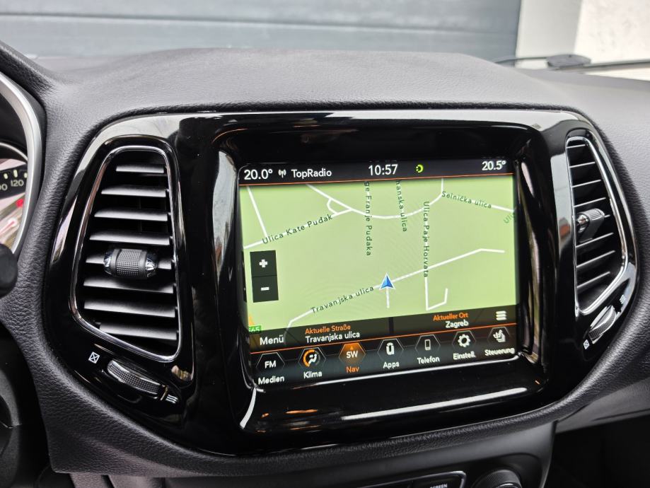 Jeep Compass 1.4T LIMITED AUTOMATIK 4X4 NAVI KOŽA KEYLESS *GARANCIJA*, fotografija 14